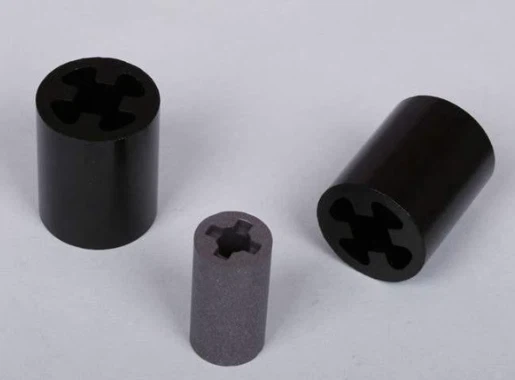 Adhesive Radial 10 Pole Neodymium Iron Boron Ring Iron Absorbing Stone